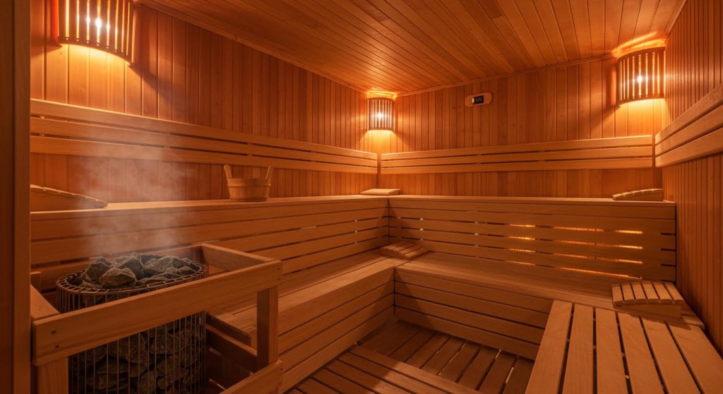 Sauna wood types